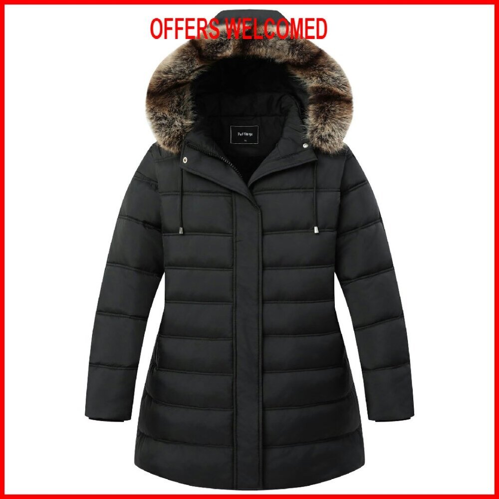 Plus Size Down Puffer Jacket Windproof Waterproof… - image 1